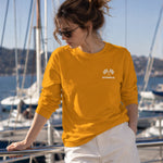 Türkiye Grand Prix Sweatshirt – Turuncu – model üzerinde ön görünüm