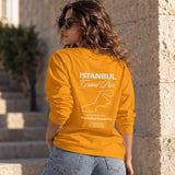 Türkiye Grand Prix Sweatshirt – Turuncu – model üzerinde arka görünüm