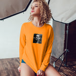 Vito Corleone Sweatshirt – Turuncu – model üzerinde ön görünüm