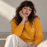 Imola Grand Prix Sweatshirt – Turuncu – model üzerinde ön görünüm