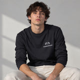 German Grand Prix – Nürburgring Grand Prix Sweatshirt – Siyah – model üzerinde ön görünüm