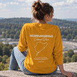 German Grand Prix – Nürburgring Grand Prix Sweatshirt – Turuncu – model üzerinde arka görünüm