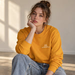Spa-Francorchamps Grand Prix Sweatshirt – Turuncu – model üzerinde ön görünüm