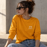 Monaco Grand Prix Sweatshirt – Turuncu – model üzerinde ön görünüm