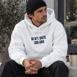 Sailor Hoodie – Beyaz – model üzerinde ön görünüm