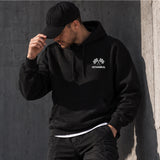 Türkiye Grand Prix Hoodie – Siyah – model üzerinde ön görünüm