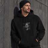 Vito Corleone Hoodie – Siyah – model üzerinde ön görünüm