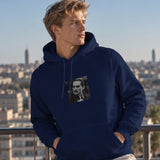 Vito Corleone Hoodie – Lacivert – model üzerinde ön görünüm