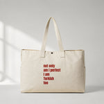 I Am Turkish Too Daily Tote Bag – ön görünüm