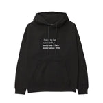 I Like Expensive Shit Hoodie - Siyah - ön görünüm