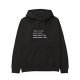I Like Expensive Shit Hoodie - Siyah - ön görünüm