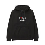 I Love Hot Dads Hoodie - Siyah - ön görünüm