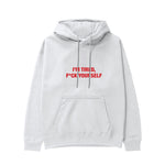 I'm Tired Hoodie - Beyaz - ön görünüm
