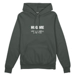 I Smell Like You Oversize Hoodie - Antrasit - ön görünüm