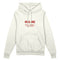 I Smell Like You Oversize Hoodie - Beyaz - ön görünüm