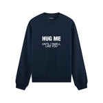 I Smell Like You Oversize Sweatshirt - Lacivert - ön görünüm