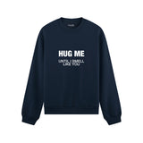 I Smell Like You Oversize Sweatshirt - Lacivert - ön görünüm