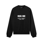 I Smell Like You Oversize Sweatshirt - Siyah - ön görünüm