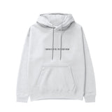I Wanna Fuck You, You Already Know Hoodie - Beyaz - ön görünüm