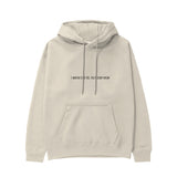 I Wanna Fuck You, You Already Know Hoodie - Krem - ön görünüm