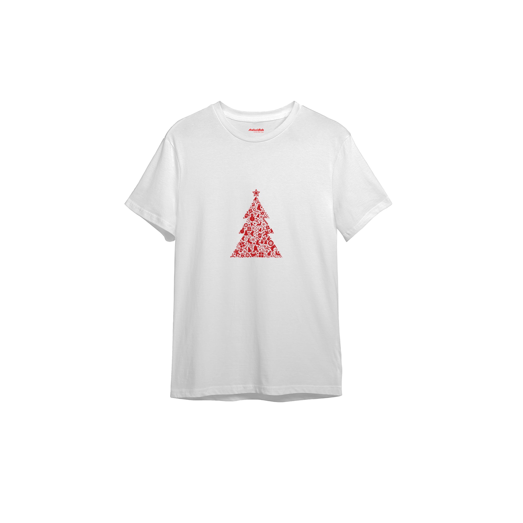 Iconic Christmas Tree Tişört Beyaz Ön