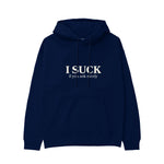 If You Ask Nicely Hoodie - Lacivert - ön görünüm