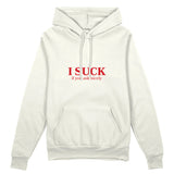 If You Ask Nicely Oversize Hoodie - Beyaz - ön görünüm