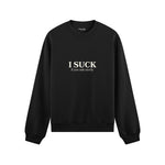 If You Ask Nicely Oversize Sweatshirt - Siyah - ön görünüm