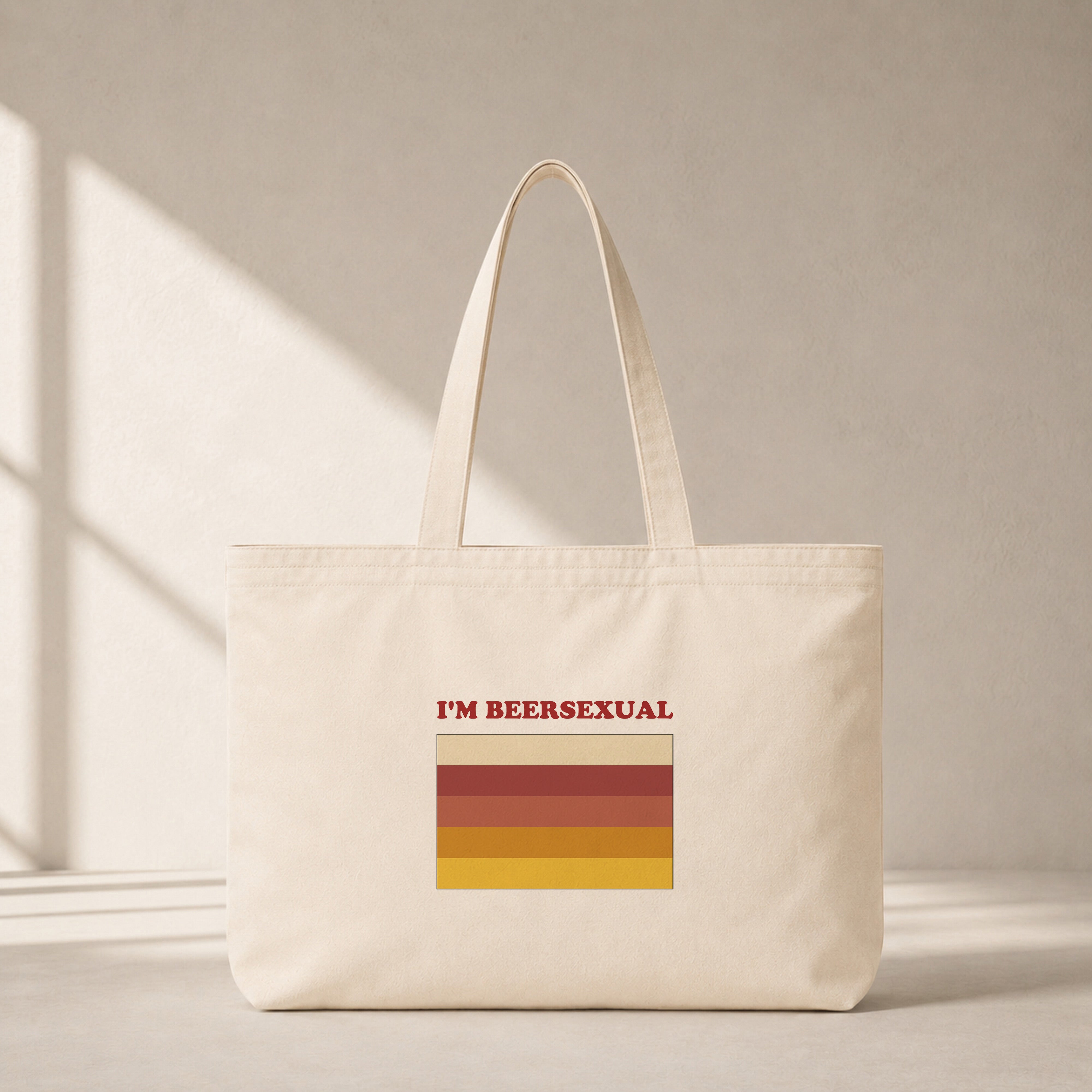 I'm Beersexual Club Tote Bag – ön görünüm