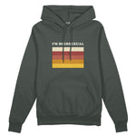I'm Beersexual Oversize Hoodie - Antrasit - ön görünüm