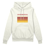 I'm Beersexual Oversize Hoodie - Beyaz - ön görünüm