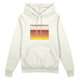 I'm Beersexual Oversize Hoodie - Beyaz - ön görünüm