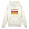 I'm Beersexual Oversize Hoodie - Beyaz - ön görünüm