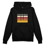 I'm Beersexual Oversize Hoodie - Siyah - ön görünüm