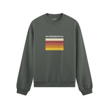I'm Beersexual Oversize Sweatshirt - Antrasit - ön görünüm