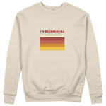 I'm Beersexual Sweatshirt - Bej - ön görünüm
