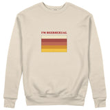 I'm Beersexual Sweatshirt - Bej - ön görünüm