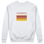 I'm Beersexual Sweatshirt - Beyaz - ön görünüm