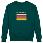 I'm Beersexual Sweatshirt - Koyu Yeşil - ön görünüm