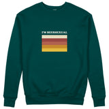 I'm Beersexual Sweatshirt - Koyu Yeşil - ön görünüm