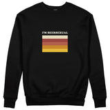 I'm Beersexual Sweatshirt - Siyah - ön görünüm