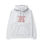 I’m Boring Baby Hoodie - Beyaz - ön görünüm