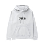 I’m Not 40 Hoodie - Beyaz - ön görünüm