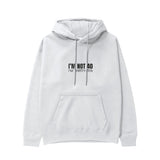 I’m Not 40 Hoodie - Beyaz - ön görünüm