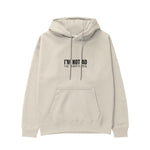 I’m Not 40 Hoodie - Krem - ön görünüm