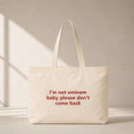 I'm Not Eminem Club Tote Bag – ön görünüm