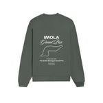 Imola Grand Prix Oversize Sweatshirt - Antrasit - arka görünüm