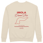 Imola Grand Prix Sweatshirt - Bej - arka görünüm