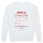 Imola Grand Prix Sweatshirt - Beyaz - arka görünüm