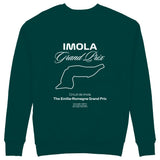 Imola Grand Prix Sweatshirt - Koyu Yeşil - arka görünüm